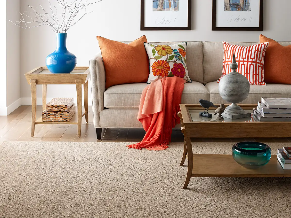 Living room carpet flooring | H&R Carpets & Flooring